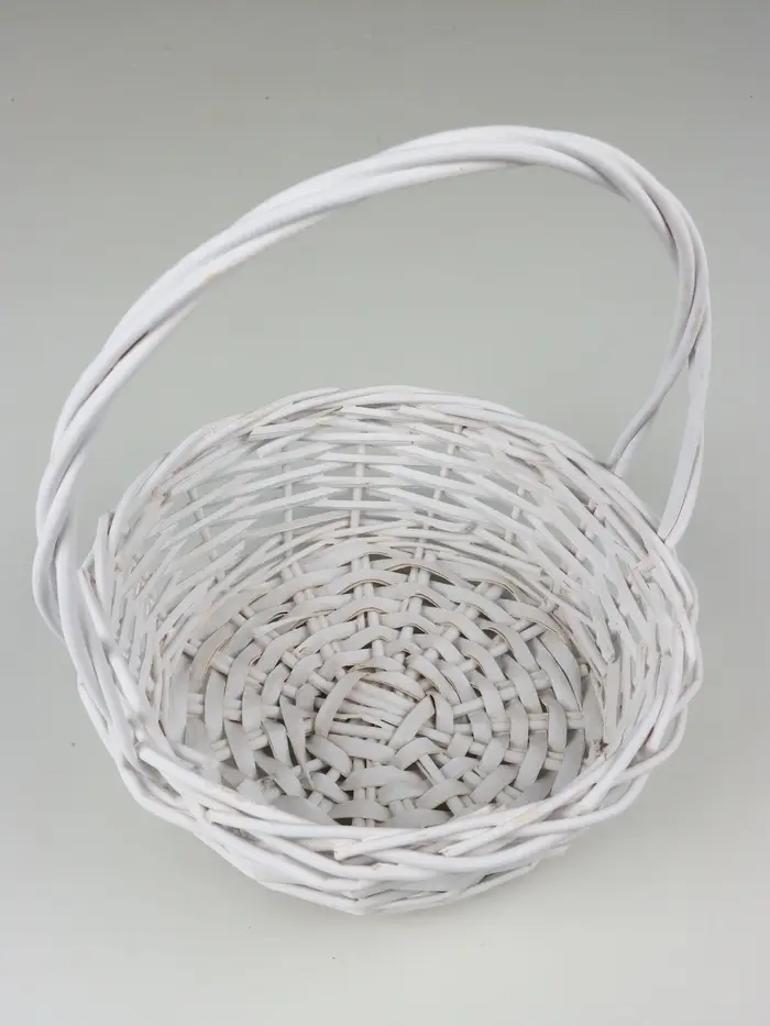 Набор корзин  (ива), 40 H12 HH39 B33, 35 H10 HH34 B28, 28 H9 HH31 B22, 3 шт., белый