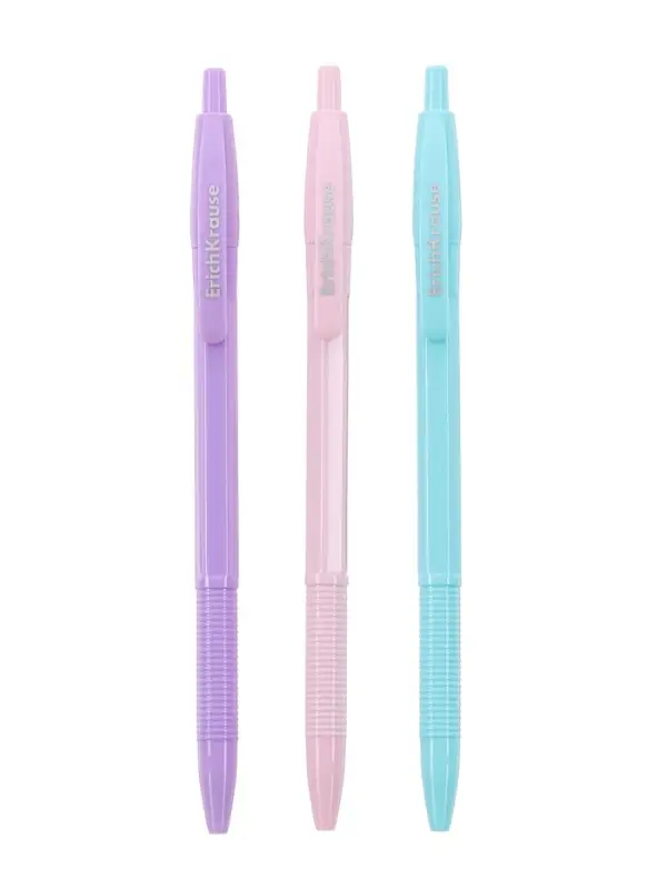 Ручка шариковая автоматическая, ErichKrause R-301 Matic Pastel, 0.7 мм, синяя Ручка шариковая автоматическая, ErichKrause R-301 Matic Pastel, 0.7 мм, синяя