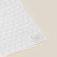 Халат вафельный женский SL HOME: Waffle "Блан де Блан", размер S, 100% хлопок, 320 г/м2