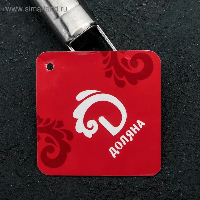 Вилка для мяса из нержавеющей стали Доляна «Основа», h=36 cм, цвет серебряный Вилка для мяса из нержавеющей стали Доляна «Основа», h=36 cм, цвет серебряный