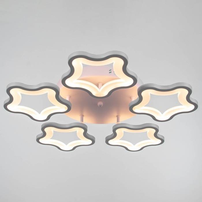 Люстра 2783/5 LED 120Вт 3000-6000K белый 62х62х20 см BayerLux Люстра 2783/5 LED 120Вт 3000-6000K белый 62х62х20 см BayerLux