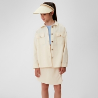 Рубашка для девочки MINAKU: Casual collection KIDS цвет бежевый, рост 146