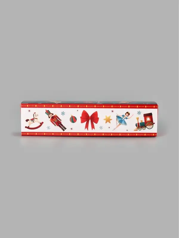Коробка для 5 конфет &laquo;Новогодние игрушки&raquo;, 5 &times; 21 &times; 3,3 см