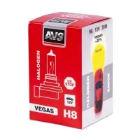 Галогенная лампа AVS Vegas H8.12V.35W.1шт.