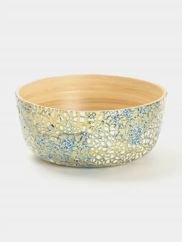 Салатник, 25&times;25&times;11 см, бамбук