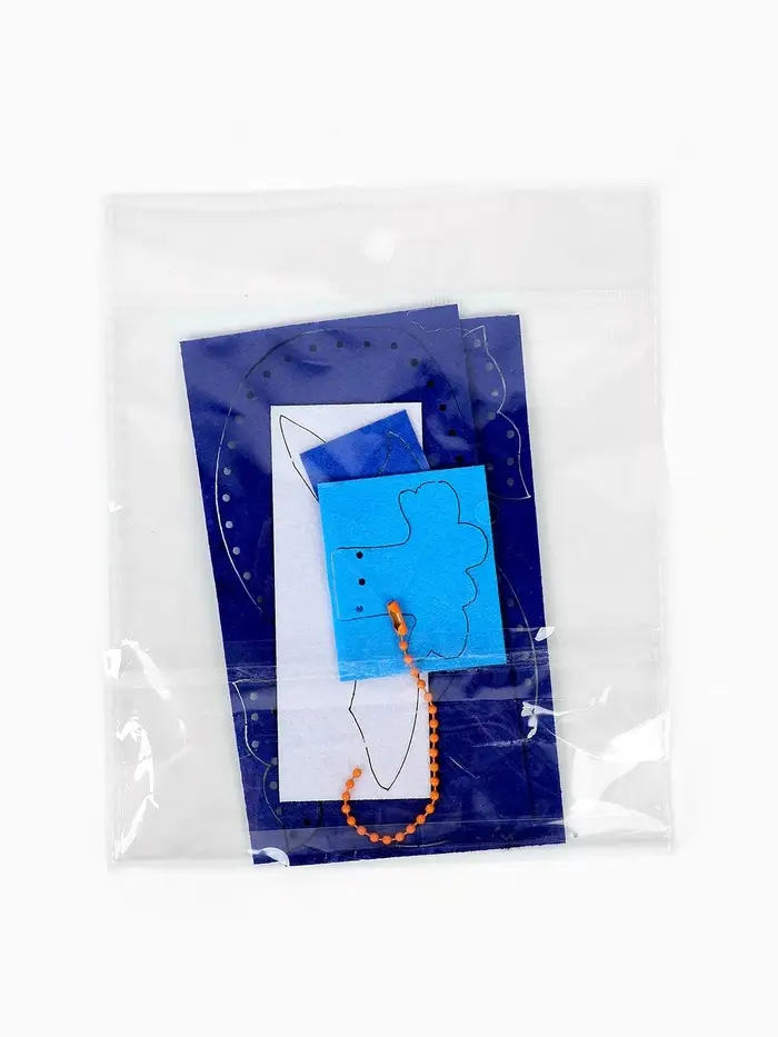 Набор для создания игрушки из фетра "Морские жители", набор 6 шт.