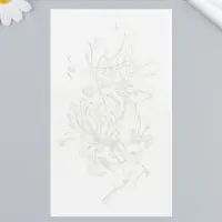 Переводная тату на тело синяя &laquo;Олень в линиях&raquo;, 18&times;11 см