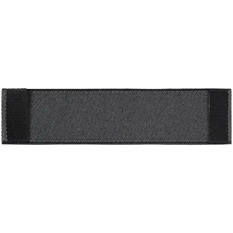 Лейбл тканевый Epsilon, S, темно-серый