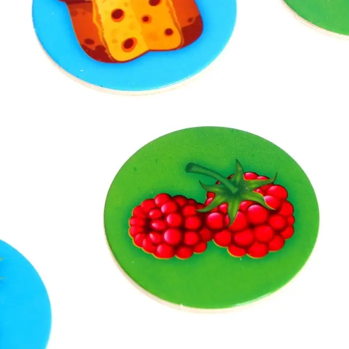 Развивающая игра &laquo;Накорми зверушку&raquo;, 2 основы, ложка, 20 элементов