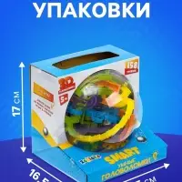Шар-головоломка IQ-ZABIAKA &laquo;Лабиринтус&raquo;, 158 уровней