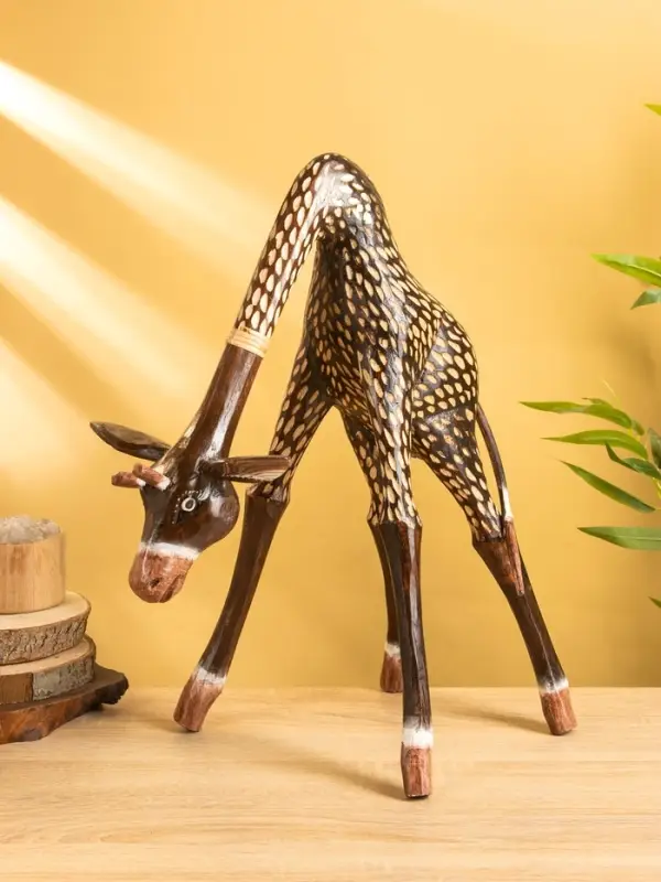 Сувенир &laquo;Жираф&raquo;, 37&times;25&times;45 см, дерево, коричневый