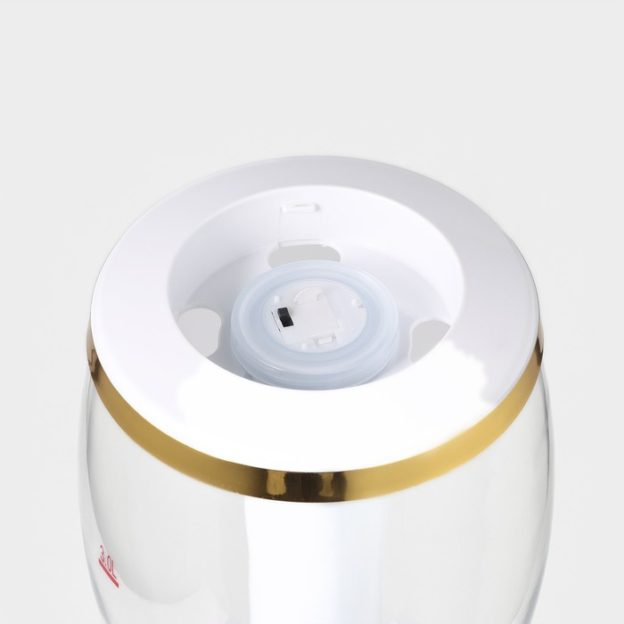 Башня пивная Gold, колба с подсветкой, 3 л, цвет золотой Башня пивная Gold, колба с подсветкой, 3 л, цвет золотой