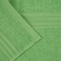 Набор полотенец махровых Luscan/бордюр 400г/м2, 50х90 салат, 10шт/уп