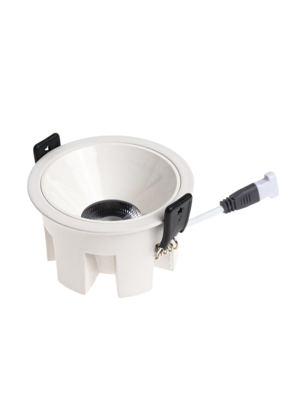 Светильник светодиодный встраиваемый, 12Вт, 6500К, с драйвером, D65, белый Светильник светодиодный встраиваемый, 12Вт, 6500К, с драйвером, D65, белый