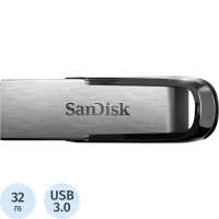 Флеш-память SanDisk Ultra Flair, 32Gb, USB 3.0, с/чер, SDCZ73-032G-G46