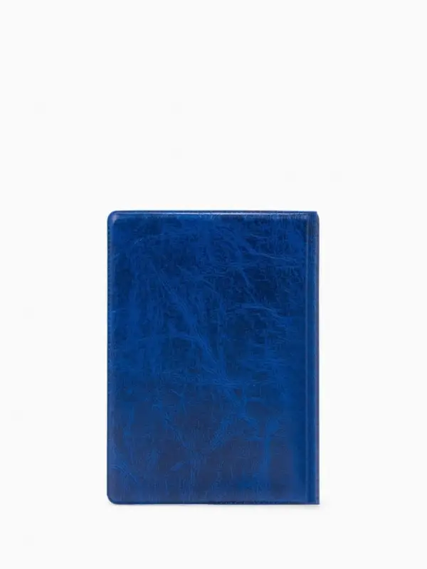 Обложка на военный билет, с гербом РФ, тиснением, синяя