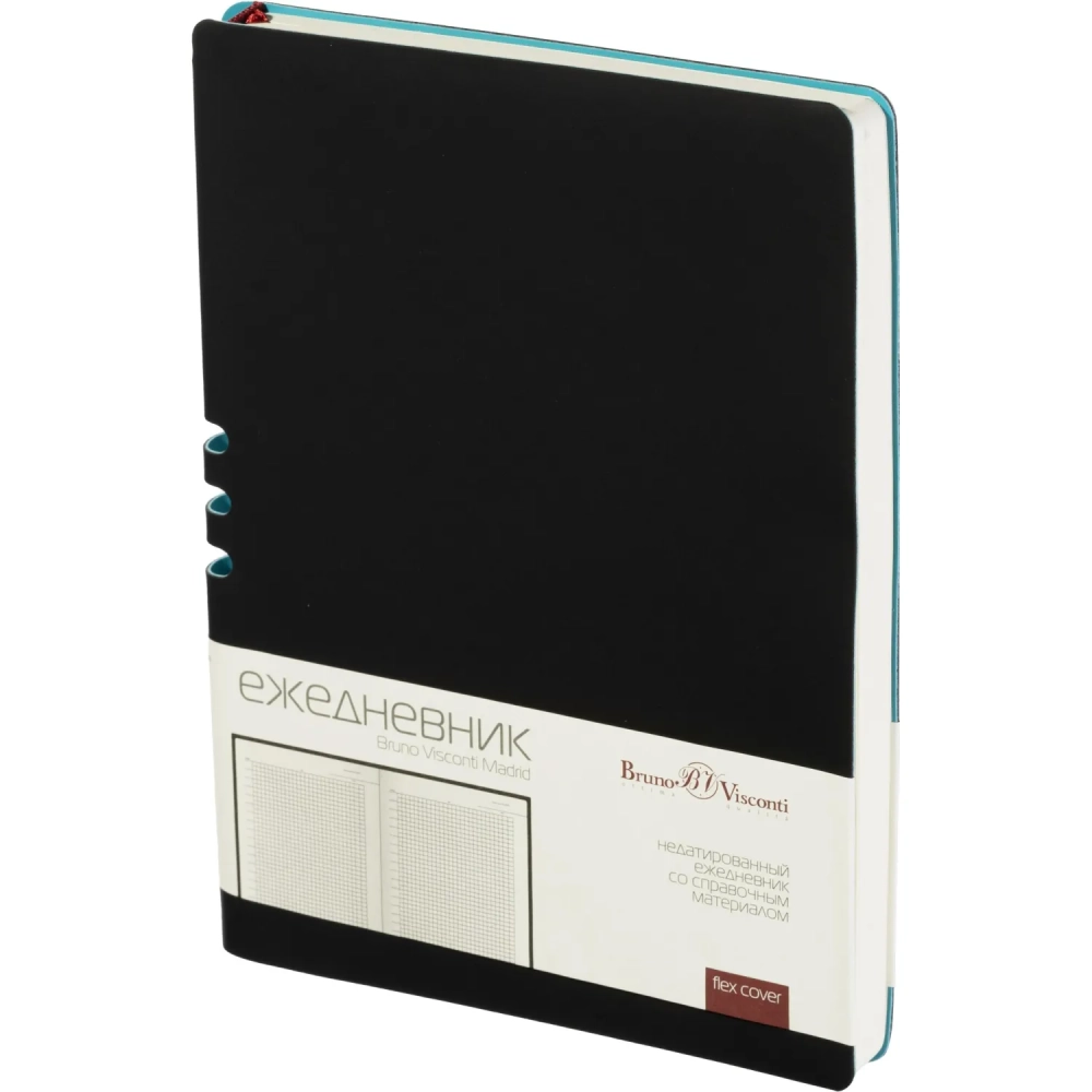 Ежедневник недатированный А5 MADRID(ЧЕРНЫЙ) 3-227/04