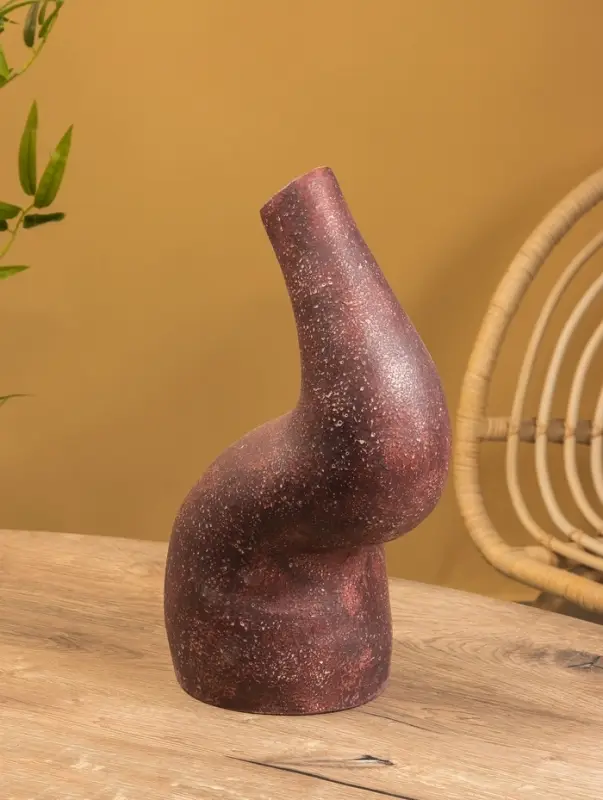 Ваза терракота Ваза терракота "Рог" 25х20х45 см