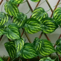 Ограждение декоративное &laquo;Лист осины&raquo;, 120&times;35 см, Greengo