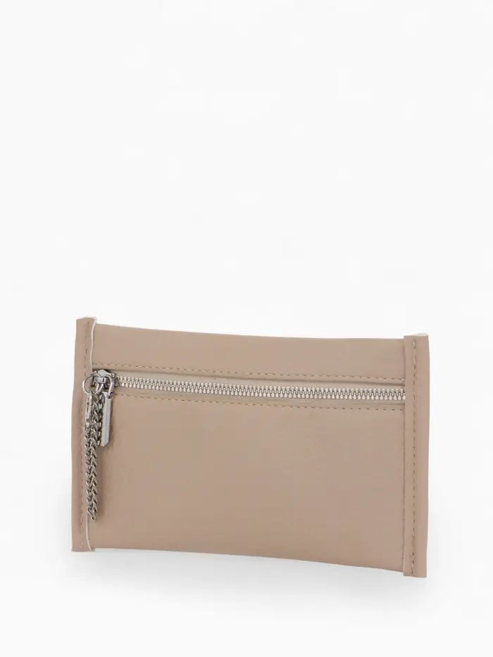 Сумка женская тоут TEXTURA на молнии, с кошельком, 30&times;10&times;24 см, бежевый