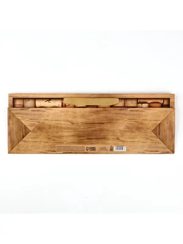 Пакет под бутылку &laquo;Пробки&raquo;, 36&times;10&times;13 см