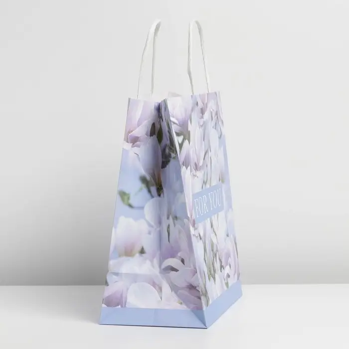 Пакет подарочный крафтовый, упаковка, For you, 22 х 25 х 12 см Пакет подарочный крафтовый, упаковка, For you, 22 х 25 х 12 см