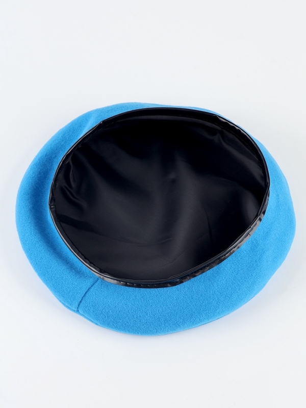 Берет военного, цвет голубой Берет военного, цвет голубой