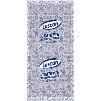 Скатерть одноразовая Luscan, 110х140см, белая