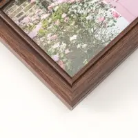 Фоторамка пластик на 6 фото 10х10, 10х15, 15х20 "Семья" тёмное дерево 49х36 см