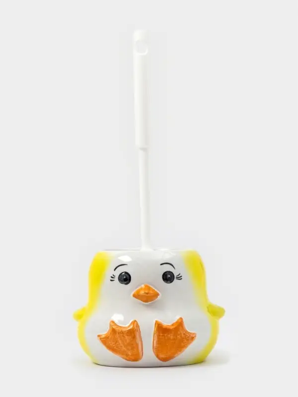 Подставка под ёрш "Цыплёнок" с ёршиком