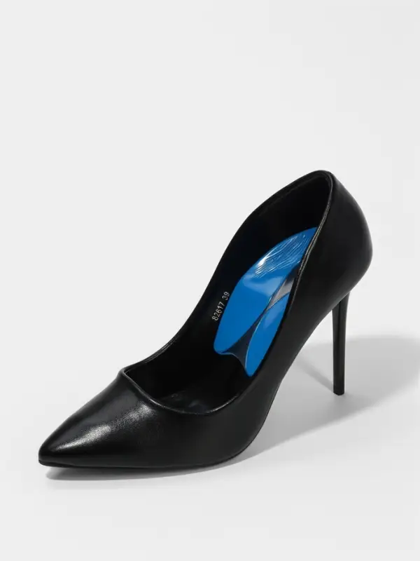 Подпяточники для обуви, на клеевой основе, L р-р, пара, синие