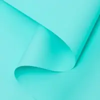 Пленка для цветов тонированная, матовая, бирюза, 0.5&times;10 м, 65 мкм