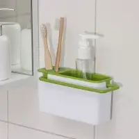 Подставка для ванных и кухонных принадлежностей, 20×9×9 см, цвет МИКС Подставка для ванных и кухонных принадлежностей, 20×9×9 см, цвет МИКС