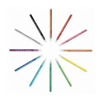 Фломастеры 12 цветов BIC Kid Couleur, детские, смываемые, среднее письмо