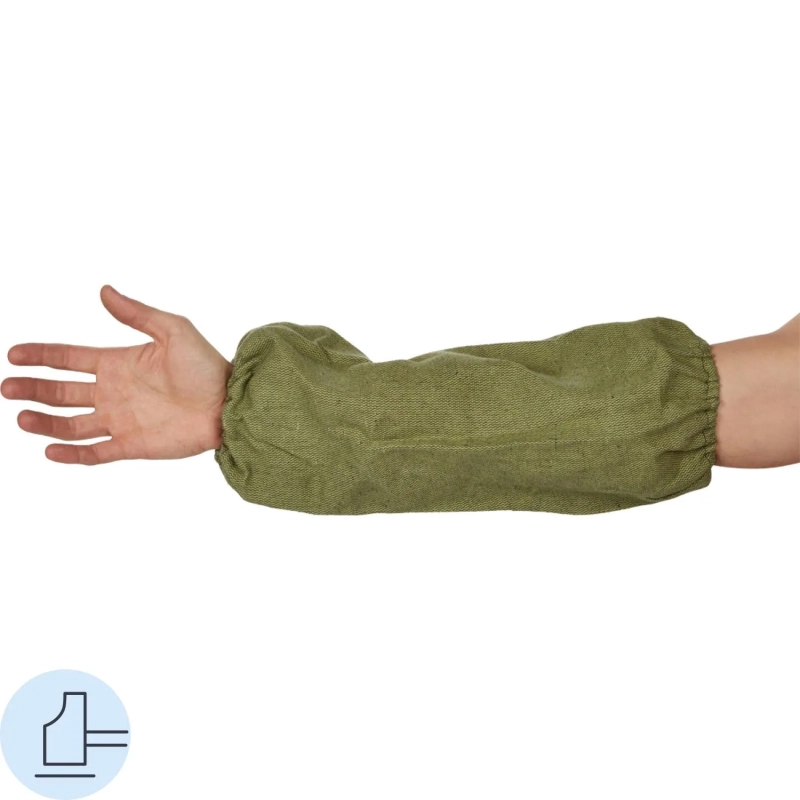 Нарукавники защитные брезентовые (пл.420 гр/м2) 40 см