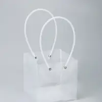 Пакет подарочный с квадратным дном, прозрачный, 13&times;13&times;13 см