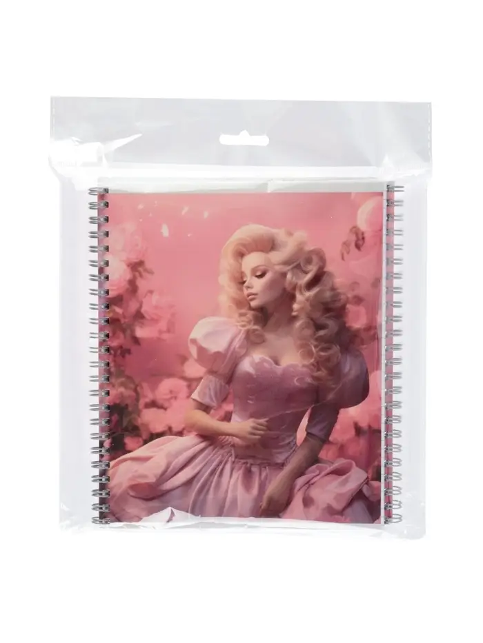 Компл тетр из 3шт 80л кл на гребне Glamour, обл мел карт, офсет (7424110)