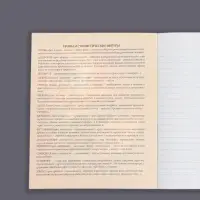 Тетрадь предметная 48 листов в линию, Calligrata «Доска. Литература», обложка мелованный картон