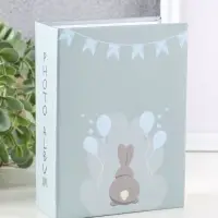 Фотоальбом "Зайка" 100ф 10X15см, ПП карм. Фотоальбом "Зайка" 100ф 10X15см, ПП карм.