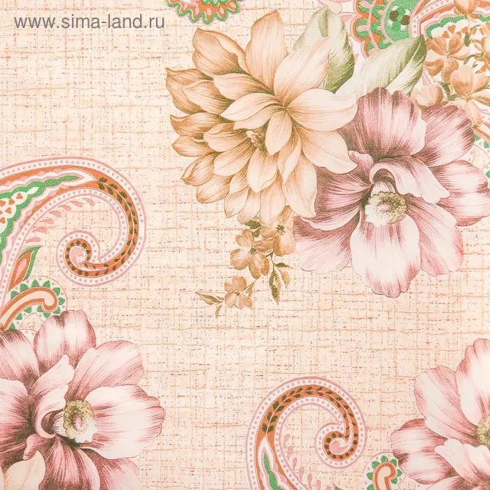 Скатерть на стол &laquo;Кружево&raquo;, нетканая основа, многоразовая, с кружевом, 130&times;140 (&plusmn;5 см), МИКС