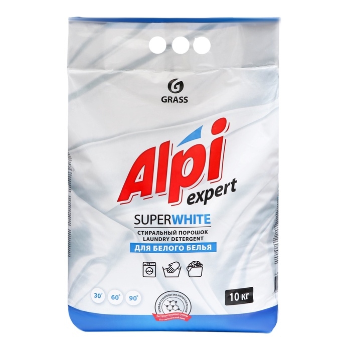 Стиральный порошок Alpi Expert, для белого белья, 10 кг Стиральный порошок Alpi Expert, для белого белья, 10 кг