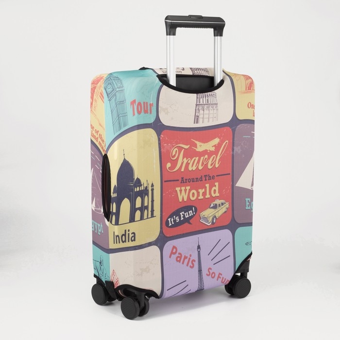 Чехол на чемодан 20 Чехол на чемодан 20", цвет разноцветный
