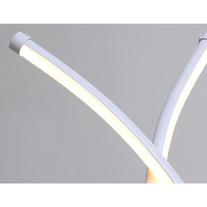 Торшер 19114/2WT  LED 24Вт 6000К  белый 25х25х145 см