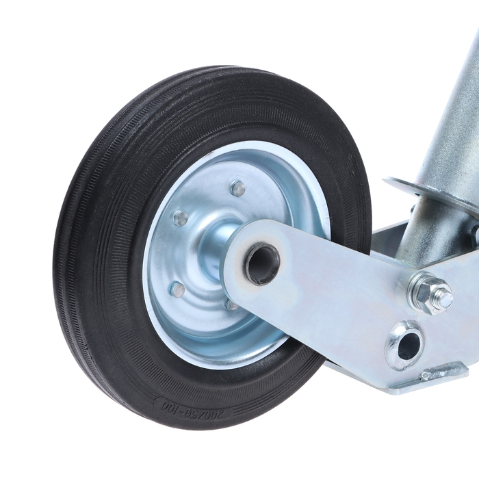 Опорное колесо прицепа, автоматическая блокировка, Ø 42 мм, нагрузка до 150 кг Опорное колесо прицепа, автоматическая блокировка, Ø 42 мм, нагрузка до 150 кг