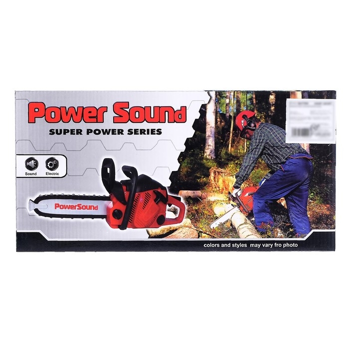 Инструмент «Бензопила», звуковые эффекты, работает от батареек, цвет красный Инструмент «Бензопила», звуковые эффекты, работает от батареек, цвет красный