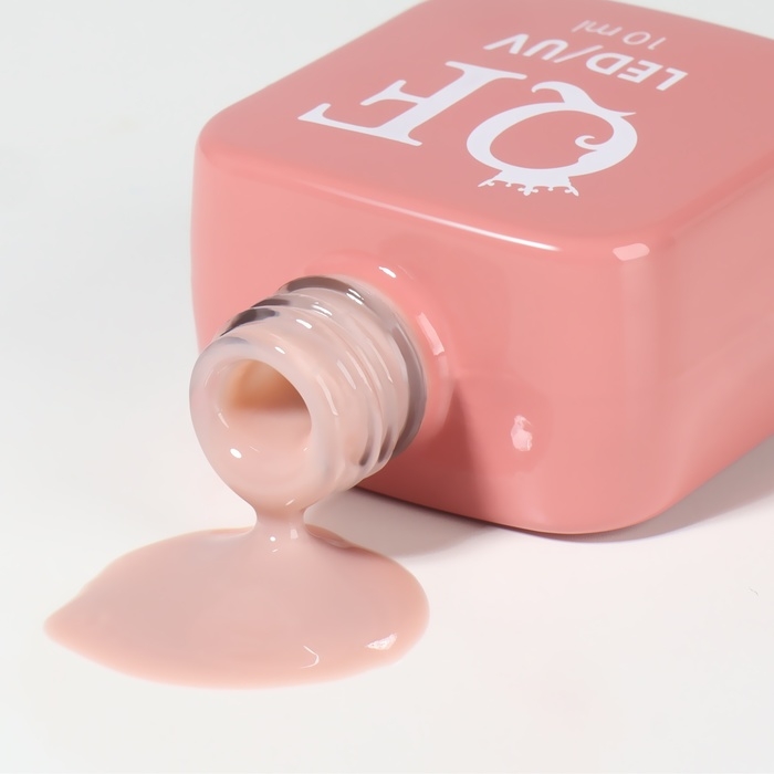 Гель лак для ногтей «GENTLE», 3-х фазный, 10 мл, LED/UV, цвет нюдовый (2)