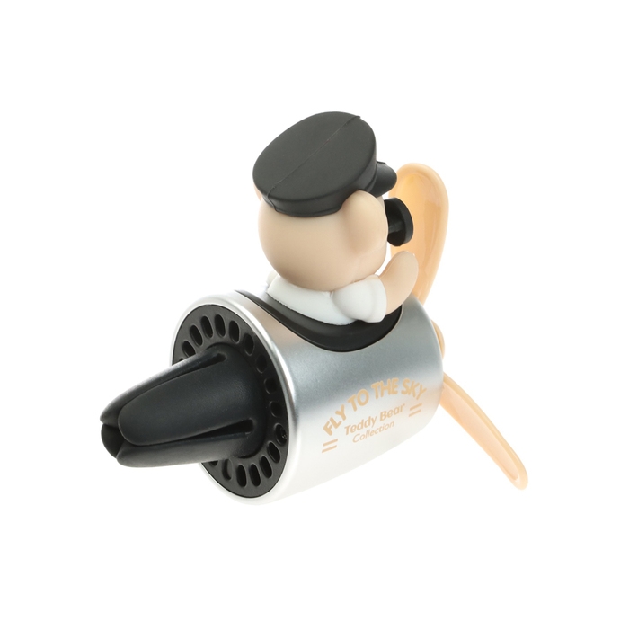 Ароматизатор Мишка пилот, 2 аромата, бежевый Ароматизатор Мишка пилот, 2 аромата, бежевый