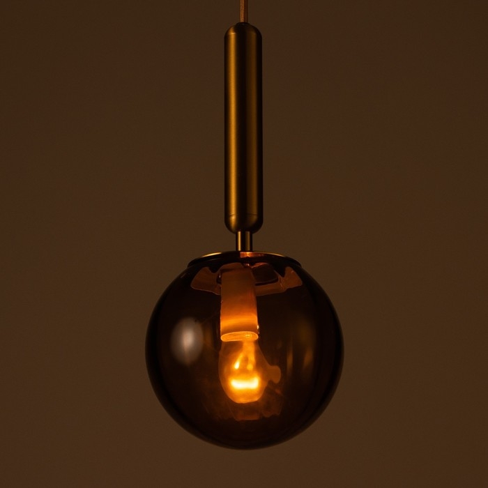 Светильник BayerLux Светильник BayerLux "Джавиер" Е14 40Вт золото-янтарный 15х15х35-185 см