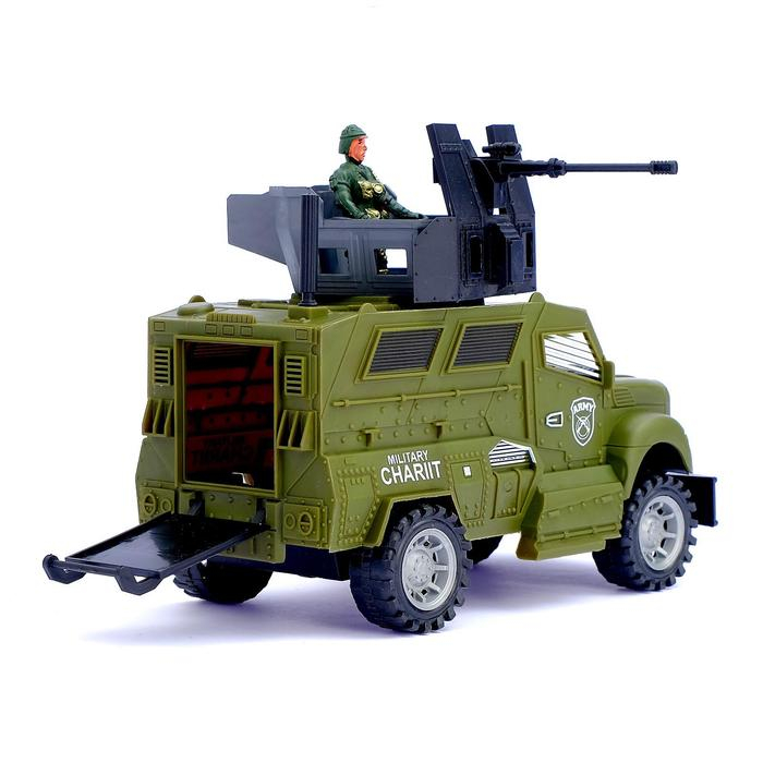 Машина инерционная «Тигр», световые и звуковые эффекты Машина инерционная «Тигр», световые и звуковые эффекты