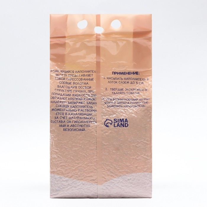 Наполнитель тофу Наполнитель тофу "Котэ", впитываемость 5 л, оригинальный